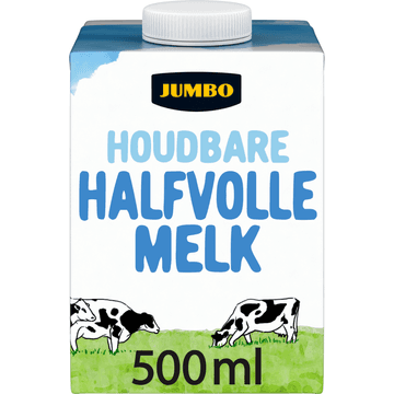 Jumbo Houdbare Halfvolle Melk 500ML