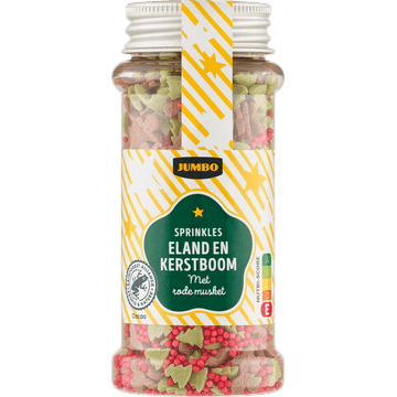 Jumbo Sprinkles Eland en Kerstboom 80 g