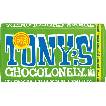 Tony's Chocolonely Puur Amandel Zeezout 90 g