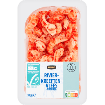 Jumbo Rivierkreeftenvlees Naturel 100 g