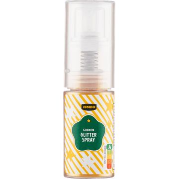 Jumbo Gouden Glitter Spray 10 g
