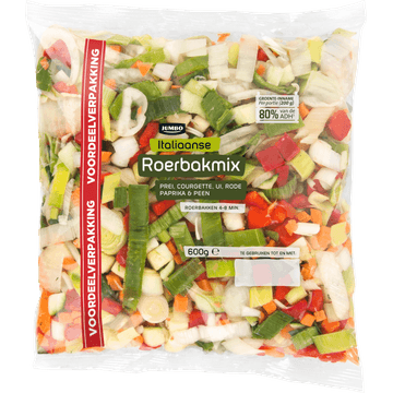 Jumbo Italiaanse Roerbakmix Voordeelverpakking 600 g