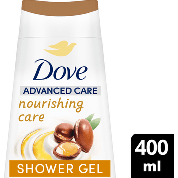 Dove Advanced Care Verzorgende Douchegel Nourishing Care 400 ml