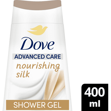 Dove Advanced Care Verzorgende Douchegel Nourishing Silk 400 ml