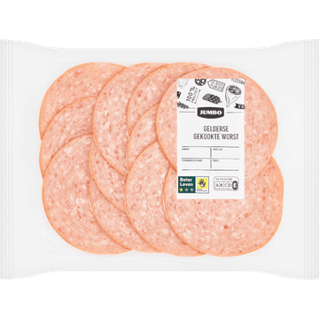 Jumbo Gelderse Gekookte Worst ca. 100 g