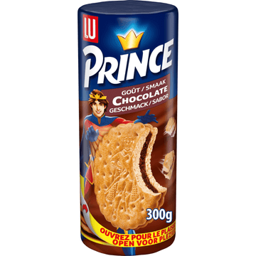 LU Prince Fourré Koekjes Chocolade 300g