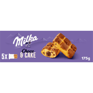 Milka Cake & Choc chocolade cakejes 175g