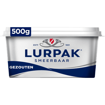 Lurpak Smeerbaar gezouten roomboter 500 g