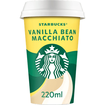 Starbucks Chilled Coffee Vanilla Bean Macchiato ijskoffie 220ml