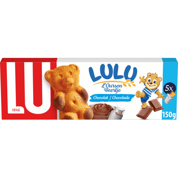 LU LULU Beertjes Chocolade Cakes ( 5 x 30 g) 150g