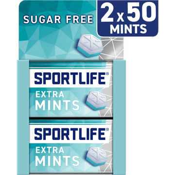 Sportlife Extramints Sugar Free 2 x 35 g