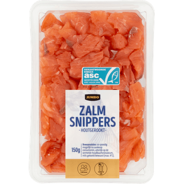 Jumbo Zalmsnippers Houtgerookt 150 g