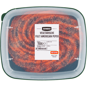 Jumbo Vegetarische Filet Americain Peper 175 g
