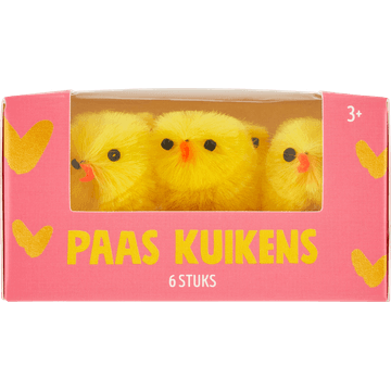 Paas Kuikens 6 Stuks