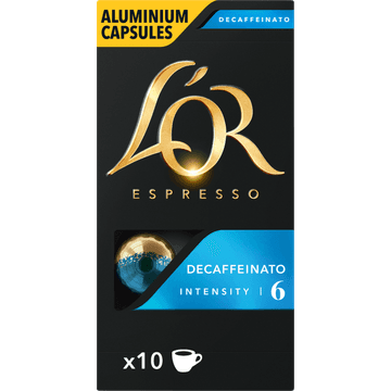 L'OR Espresso Decaffeinato 10 Capsules 52 g