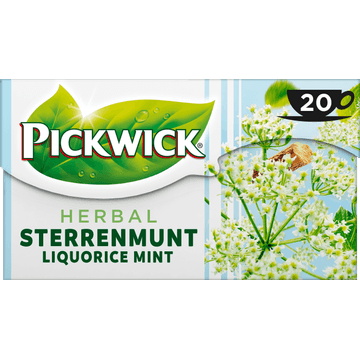 Pickwick Sterrenmunt Kruiden Thee 20 Stuks