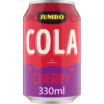 Jumbo Cola Cherry - Blik 330ML