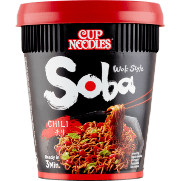 Nissin Soba Wok Style Chili Noedels 92 g