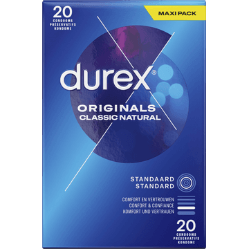Durex Condooms Classic Natural 20 Stuks