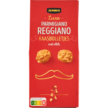 Jumbo Parmigiano Reggiano Kaasbolletjes met Chili 75 g