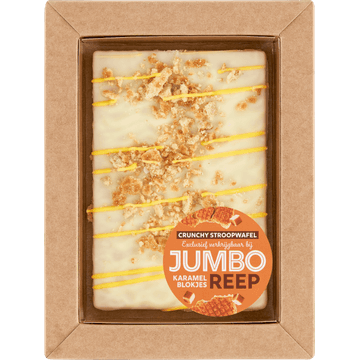 Jumbo Chocoladereep Crunchy Stroopwafel Karamel 100g