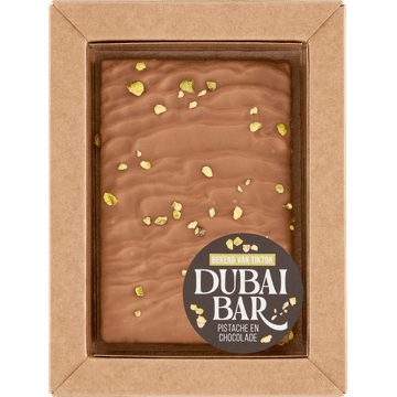 Jumbo Dubai Bar Pistache en Chocolade 100 g