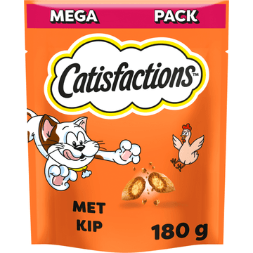Catisfactions met Smakelijke Kip Mega Pack 180 g