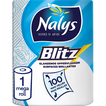 Nalys Blitz Keukenrol Papieren Verpakking 1 Rol