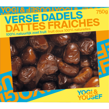 Yogi & Yousef Verse Dadels Smaakt Naar Karamel 750 g