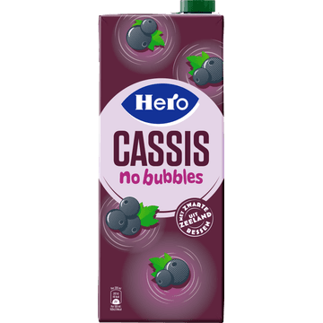 Hero Cassis No Bubbles 1,5 L