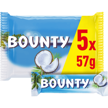 Bounty Chocolade kokos repen 5x2-pack