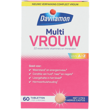 Davitamon Multivitamines voor Vrouwen 60 Tabletten