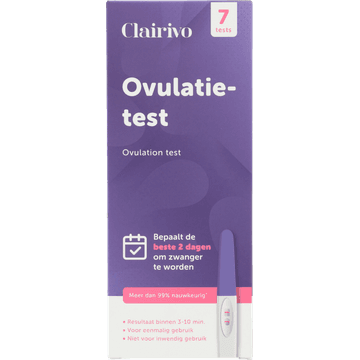 Clairivo Ovulatietest 7 Stuks