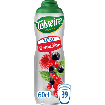 Teisseire Grenadine Zero Sugar 60 cl