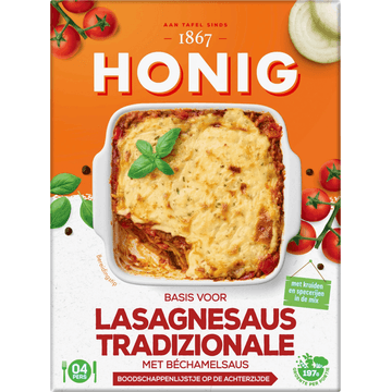 Honig Maaltijdmix voor Lasagnesaus Tradizionale 125 g