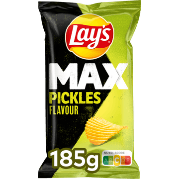 Lay's Max Ribbel Chips Pickles 185 gr