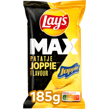 Lay's Max Ribbel Chips Patatje Joppie 185 gr