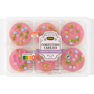 Jumbo Confettini Cakejes Lekker Feestelijk 200 g