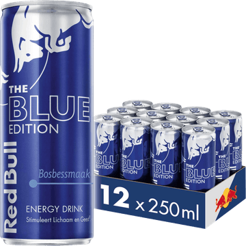 Red Bull Energy Drink Bosbessmaak The Blue Edition 250 ml