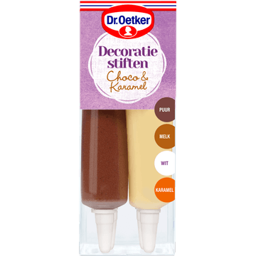Dr. Oetker Decoratiestiften choco & karamel 76 g