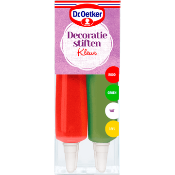 Dr. Oetker Decoratie Stiften Kleur 76 g