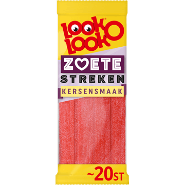 Look-O-Look Zoete streken Kers Vegan 20 stuks