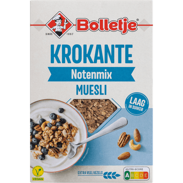 Bolletje Krokante Notenmix Muesli 375 g