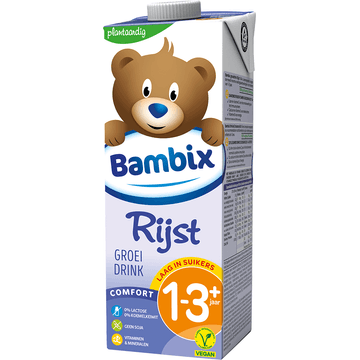 Bambix Groeidrink Rijst 1-3 Jaar 1L