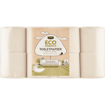 Jumbo Ecologisch Toiletpapier 3 Laags 8 Rollen