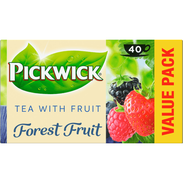 Pickwick Bosvruchten Fruit Thee Voordeelpak 40 Stuks