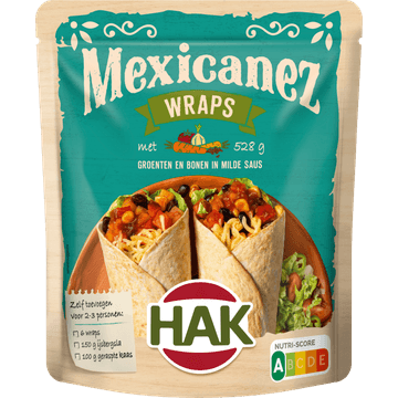 Hak Mexicanez Wraps 550 g