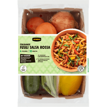 Jumbo Italiaanse Fusili Salsa Rossa Verspakket 4 Personen