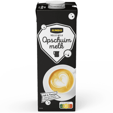 Jumbo Volle Opschuimmelk 1 L