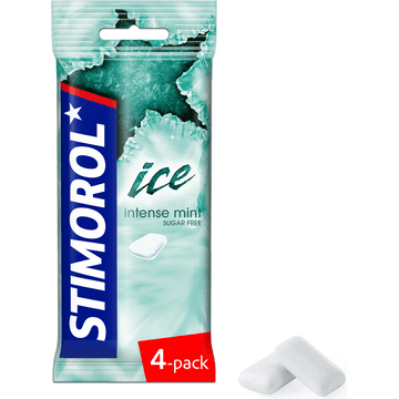 Stimorol Ice Intense Mint 4x16,8 g